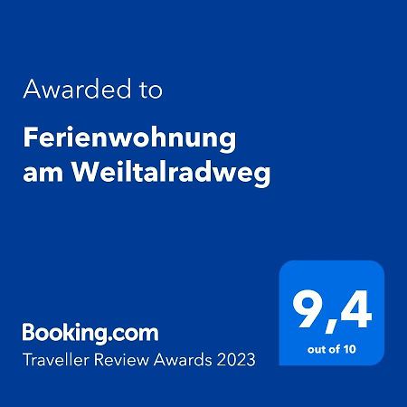 Ferienwohnung Am Weiltalradweg Weinbach Экстерьер фото